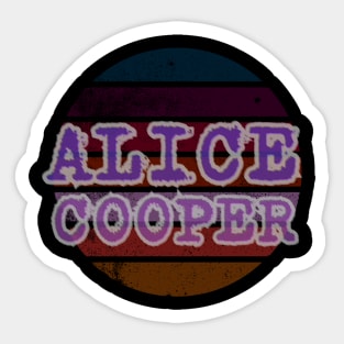 Alice Cooper Sticker